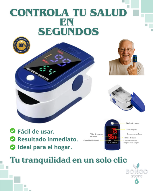 OxiSalud - Detecta bajos niveles de oxígeno a tiempo.